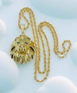 Collar León en Oro 18k. La fuerza hecha joya. 23.70 gr de oro de 18k - Imagen 6