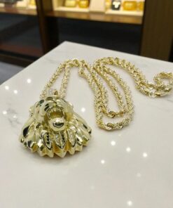 Collar León en Oro 18k. La fuerza hecha joya. 23.70 gr de oro de 18k - Imagen 8