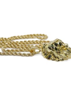 Collar León en Oro 18k. La fuerza hecha joya. 23.70 gr de oro de 18k - Imagen 7