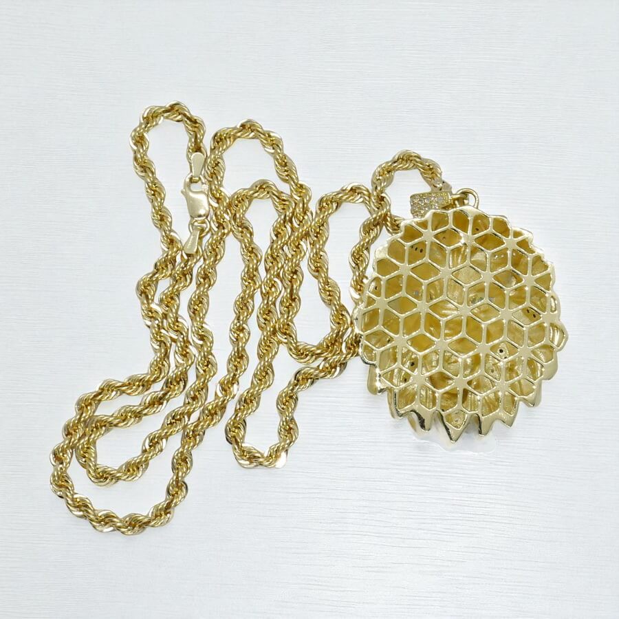 Collar León en Oro 18k. La fuerza hecha joya. 23.70 gr de oro de 18k - Imagen 10