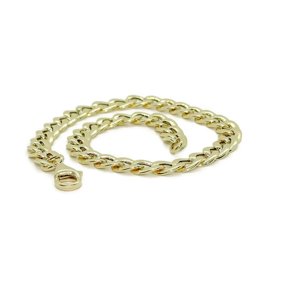 Never Say Never Pulsera para Hombre de Oro Amarillo de 18k barbada plana de 6.00 mm de Ancha 21.50cm de Larga. 3.00 gr de oro de 18k - Imagen 5