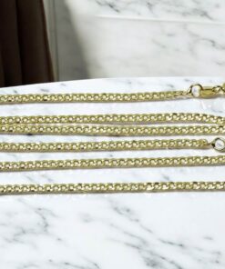 Cadena Barbada Oro Amarillo 18k – 60 cm – 2.50 mm – 5.20 g – Un clásico con carácter - Imagen 8