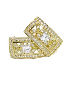 Pendientes de oro