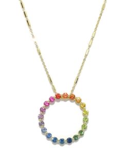 Con piedras de color