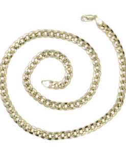 Cadena Barbada de Oro 18 Quilates para Hombre 60 cm – Ancha, Elegante y Vistosa - Imagen 4
