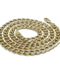 Cadena Barbada de Oro 18 Quilates para Hombre 60 cm – Ancha, Elegante y Vistosa - Imagen 7