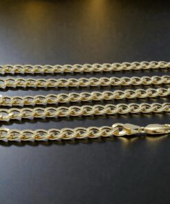 Cadena Barbada de Oro 18 Quilates para Hombre 60 cm – Ancha, Elegante y Vistosa - Imagen 9