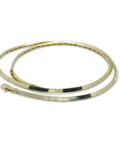 Collar Omega Semirrígido en Oro de 18k — 10,50 g ✨ Un diseño que combina fuerza y suavidad - Imagen 6