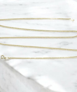 Cadena de Oro 18 Quilates Barbada 2 mm para Hombre o Mujer - Imagen 4