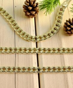 Elegante Cadena Barbada de Oro 18K para Hombre 60 cm x 3 mm – Cadena Oro Amarillo 18 Quilates Clásica - Imagen 4