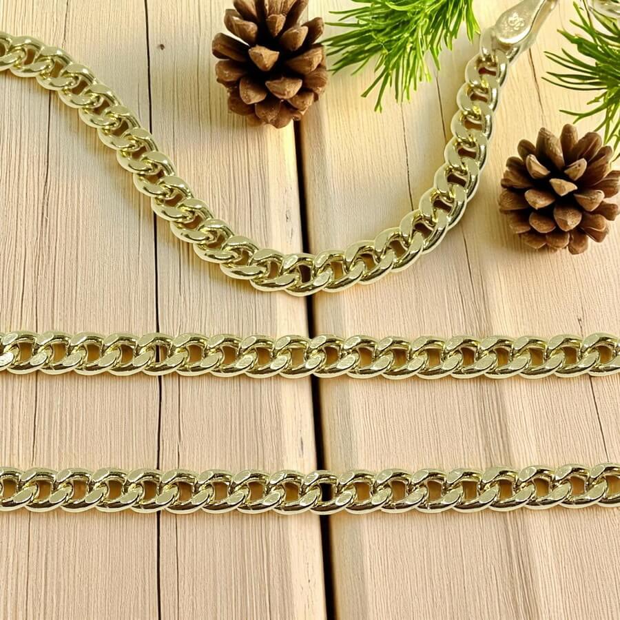 Elegante Cadena Barbada de Oro 18K para Hombre 60 cm x 3 mm – Cadena Oro Amarillo 18 Quilates Clásica - Imagen 4