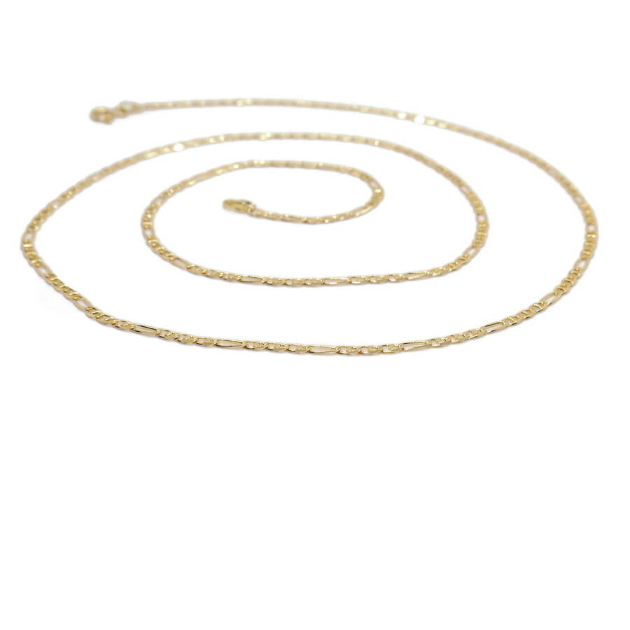 Cadena de Oro 18K Ancla 3x1 para Hombre 60 cm x 2 mm – Cadena Oro Amarillo 18 Quilates Elegante - Imagen 7