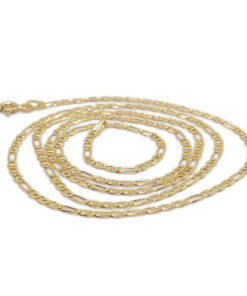 Cadena de Oro 18K Ancla 3x1 para Hombre 60 cm x 2 mm – Cadena Oro Amarillo 18 Quilates Elegante - Imagen 5