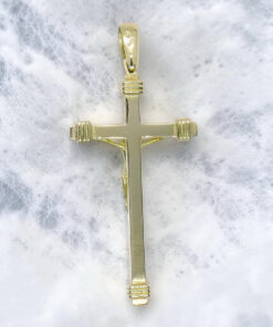 Cruz de oro de 18k de gran presencia, con un peso de 8,35 gramos. - Imagen 6