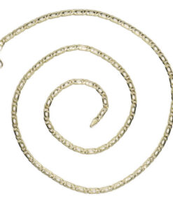 Cadena maciza de oro amarillo de 18 quilates, modelo Ojo de Tigre, 60,00 cm de largo, 3,5 mm de ancho y 1,00 mm de grosor - Imagen 5