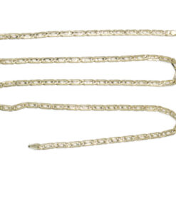 Cadena maciza de oro amarillo de 18 quilates, modelo Ojo de Tigre, 60,00 cm de largo, 3,5 mm de ancho y 1,00 mm de grosor - Imagen 10