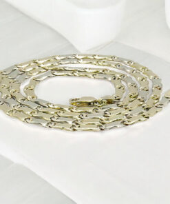 Cadena de oro amarillo macizo de 18k, 60 cm de largo y 4.00 mm de ancho, con cierre mosquetón de seguridad. Peso: 20.50 gramos de oro de 18k. - Imagen 6