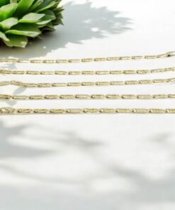 Clásica y elegante cadena de oro macizo de 18k, de 3.80 mm de ancha y 60.00cm de larga - Imagen 7