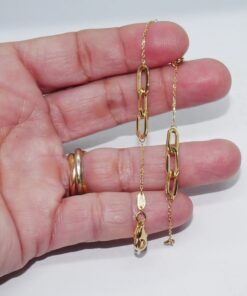 Alternative view of Never Say Never Pulsera Mujer Oro 18k Oro Amarillo Eslabones 19cm