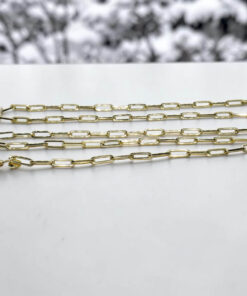 Cadena Oro 18k Hombre 60cm – Modelo Forzada 3mm – Elegante, Ligera y Resistente – Cierre Mosquetón – 5.70gr - Imagen 11