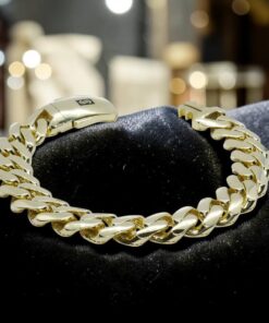 Pulsera Barbada XXL Oro 18K Hombre | 23,90 Gramos de Elegancia - Imagen 7