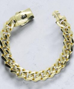 Pulsera Barbada XXL Oro 18K Hombre | 23,90 Gramos de Elegancia - Imagen 3