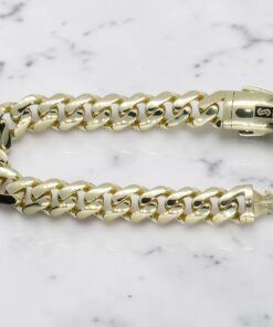 Pulsera Barbada XXL Oro 18K Hombre | 23,90 Gramos de Elegancia - Imagen 11