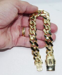Alternative view of Pulsera Barbada XXL Oro 18K Hombre | 23,90 Gramos de Elegancia
