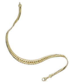 Pulsera Espalda de Asno en Disminución de Oro Amarillo 18K para Mujer – 20 cm – 6 mm – 4,90 g - Imagen 3