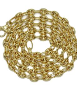 Cadena de Calabrotes de Oro Amarillo 18K para Mujer – 45 cm – 5 x 4 mm – 9,60 g - Imagen 6