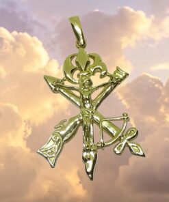 Cruz de La Legión de Oro Amarillo de 18k - Imagen 6