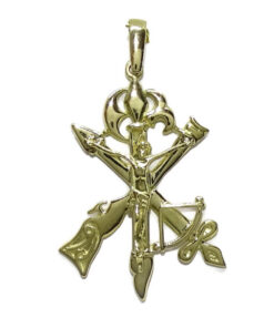 Cruz de La Legión de Oro Amarillo de 18k